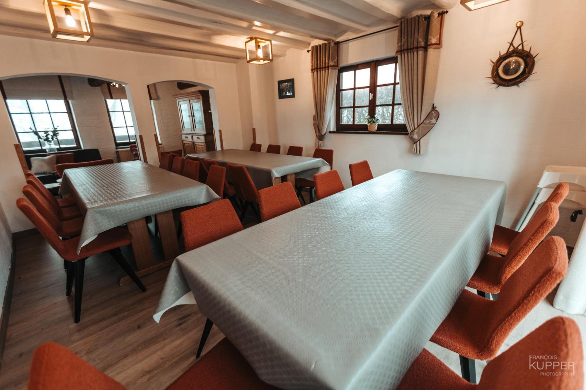 Le Grand Cerf 25 Pers, Malmedy- Chalet Rustique, Jardin Esterno foto