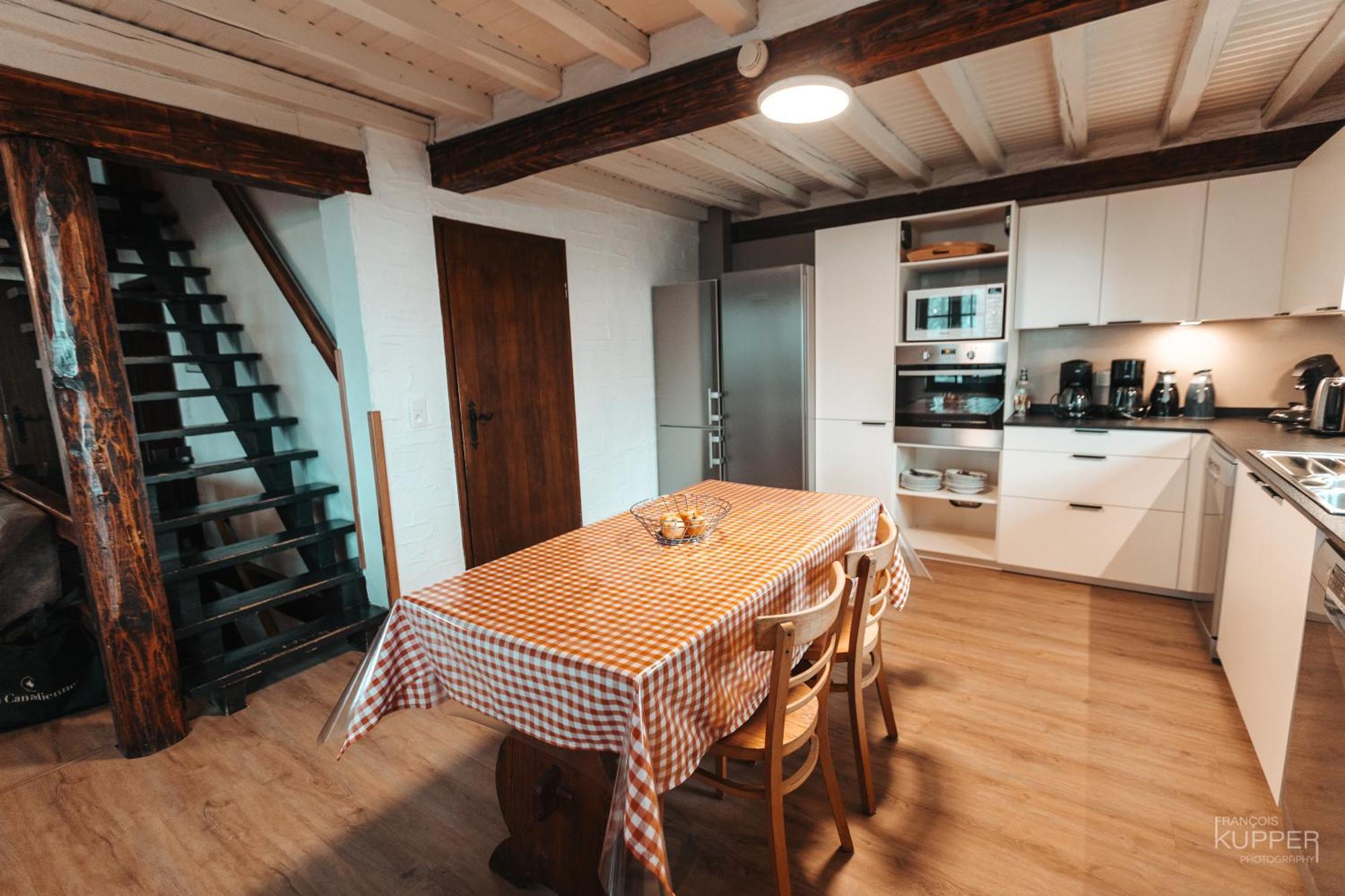 Le Grand Cerf 25 Pers, Malmedy- Chalet Rustique, Jardin Esterno foto